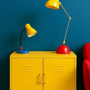 Színes asztali lámpák