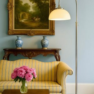 Iparművészeti állólámpa