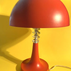 Gomba lámpa piros