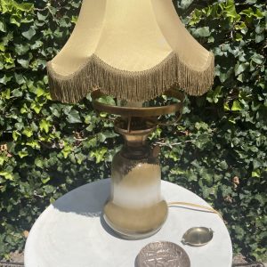 Antik hatású kerámia asztali lámpa